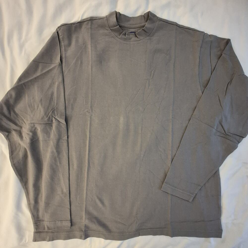 Yeezy Gap H03 long sleeve Gray Large New In Bag